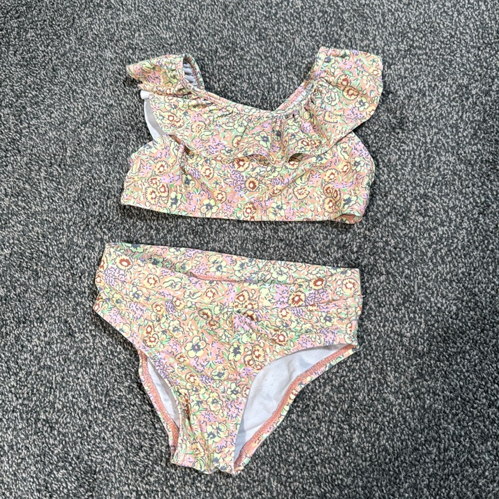 Cotton On kids floral bikini